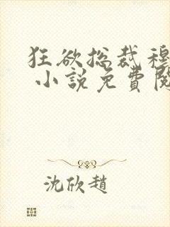 狂欲总裁穆非雪 小说免费阅读