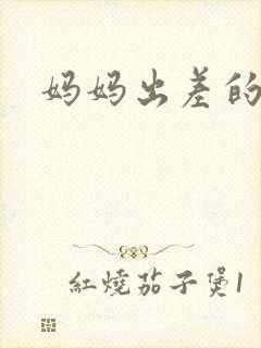 妈妈出差的夏天