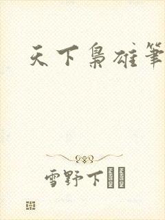天下枭雄笔趣阁