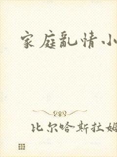 家庭乱情小说