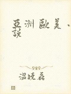 亚洲 欧美 小说