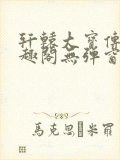 轩辕大宝传奇笔趣阁无弹窗