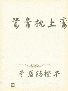 鸳鸯枕上鸾凤颠