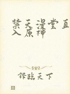 禁天漫堂直接进入原神