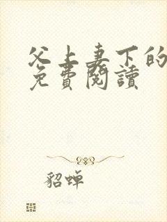 父上妻下的小说免费阅读