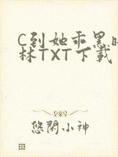 C到她乖黑暗森林TXT下载