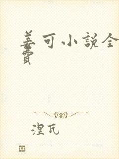 姜可小说全文免费