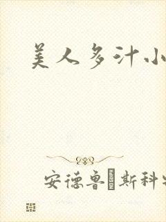 美人多汁小说