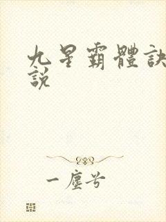 九星霸体诀 小说