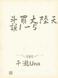 斗罗大陆天狂传说1一5