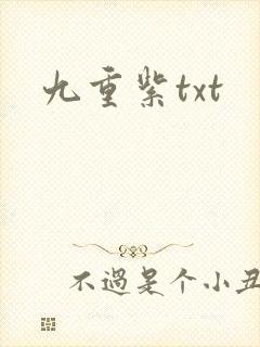 九重紫txt
