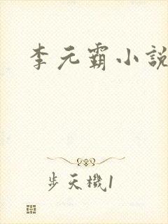李元霸小说