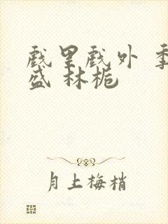 戏里戏外 季淮盛 林栀