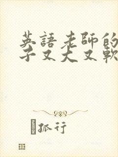 英语老师的小兔子又大又软