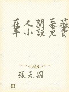 在人间采薇陆三平小说免费阅读