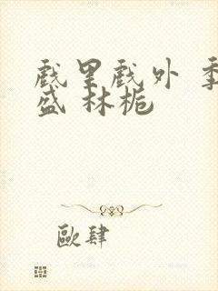 戏里戏外 季淮盛 林栀