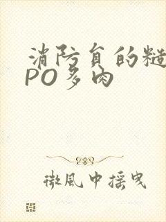 消防员的糙汉文PO多肉