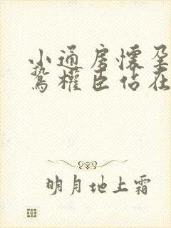 小通房怀孕了阴鸷权臣站在身前