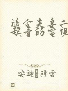 适合夫妻二人一起看的电视剧