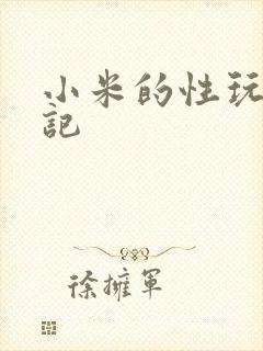 小米的性玩具日记