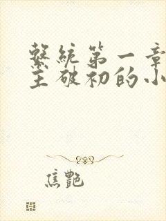 系统第一章给宿主破初的小说