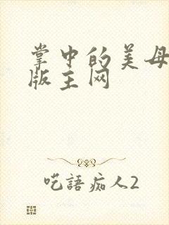 掌中的美母第一版主网