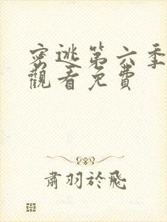 密逃第六季在线观看免费