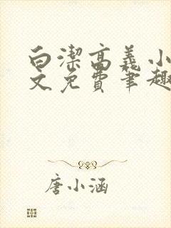 白洁高义小说全文免费笔趣阁阅读高