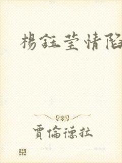 杨钰莹情陷红楼