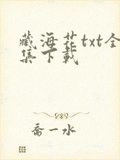 藏海花txt全集下载