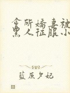 会所娇妻被多个黑人征服小说