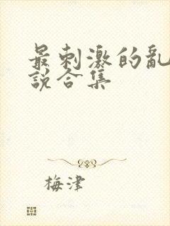 最刺激的乱岳小说合集