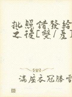 批照错发给情敌之后[双/产]