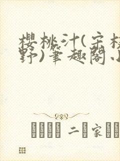 樱桃汁(宋枝江野)笔趣阁小说