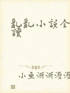 乱乱小说全文阅读