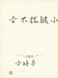 合不拢腿小说