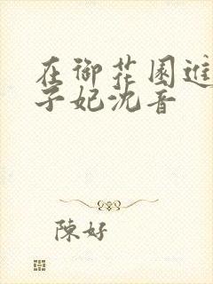 在御花园进入太子妃沈音