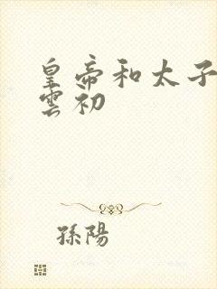 皇帝和太子妃h云初