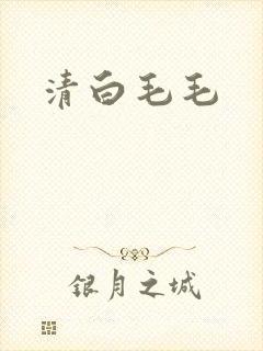 清白毛毛