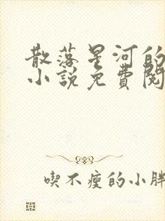 散落星河的记忆小说免费阅读全文