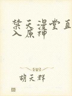 禁天漫堂直接进入原神