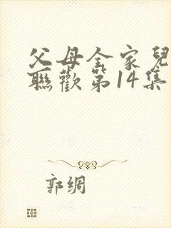 父母全家儿女大联欢第14集