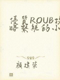 优质ROUB攻略系统的小说最新章节