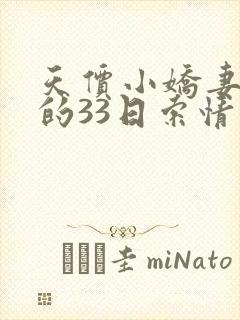 天价小娇妻总裁的33日索情