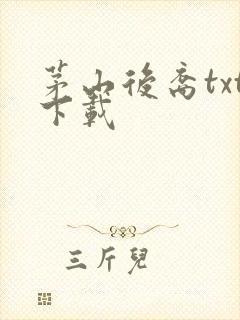 茅山后裔txt下载