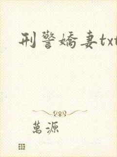 刑警娇妻txt