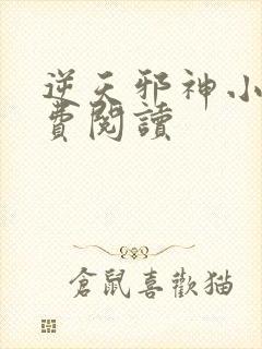 逆天邪神小说免费阅读