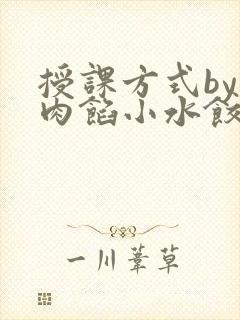 授课方式by 肉馅小水饺