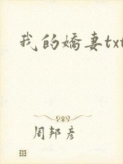 我的娇妻txt