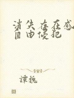 消失存在感消失自由侵犯